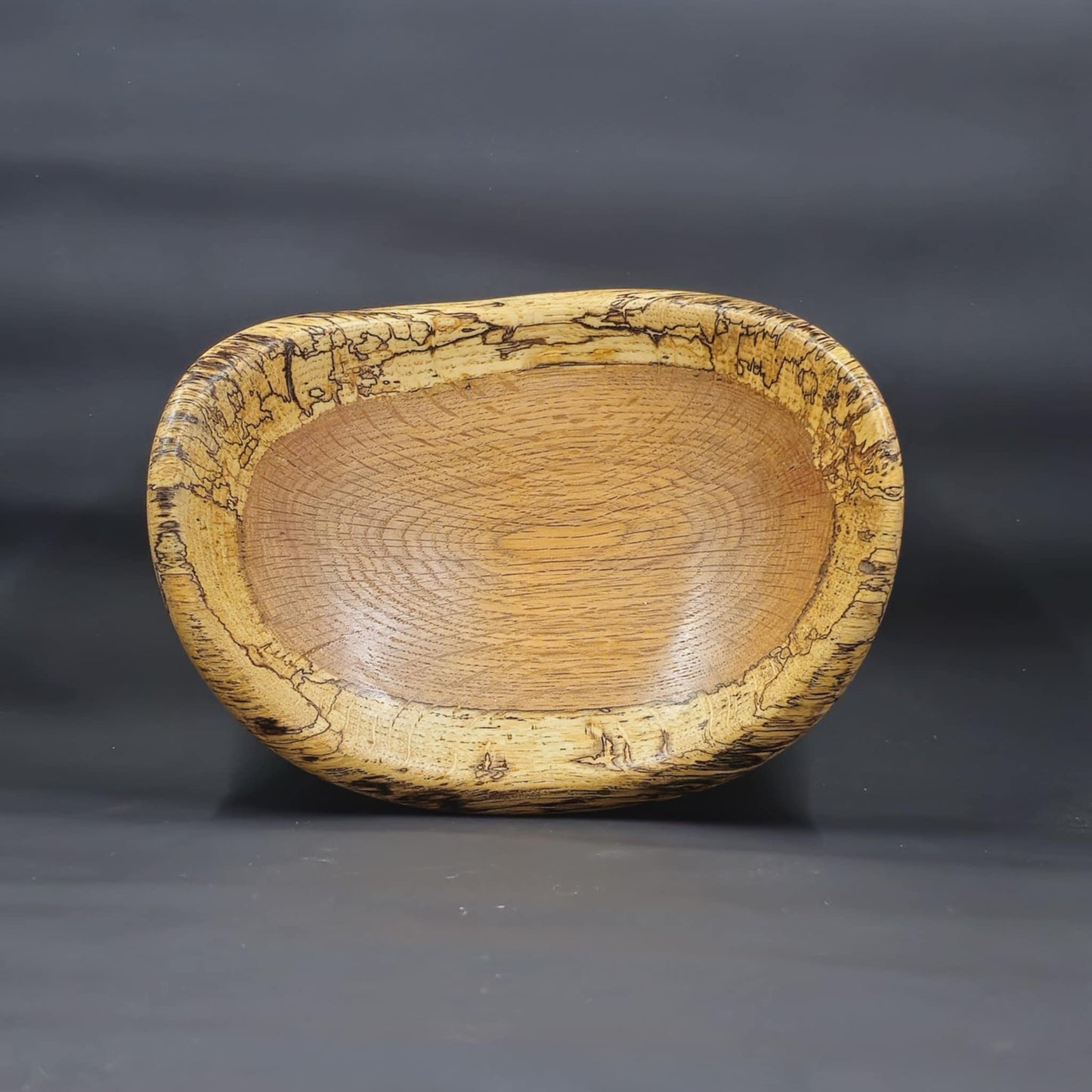 Salted Oak Ring Tray