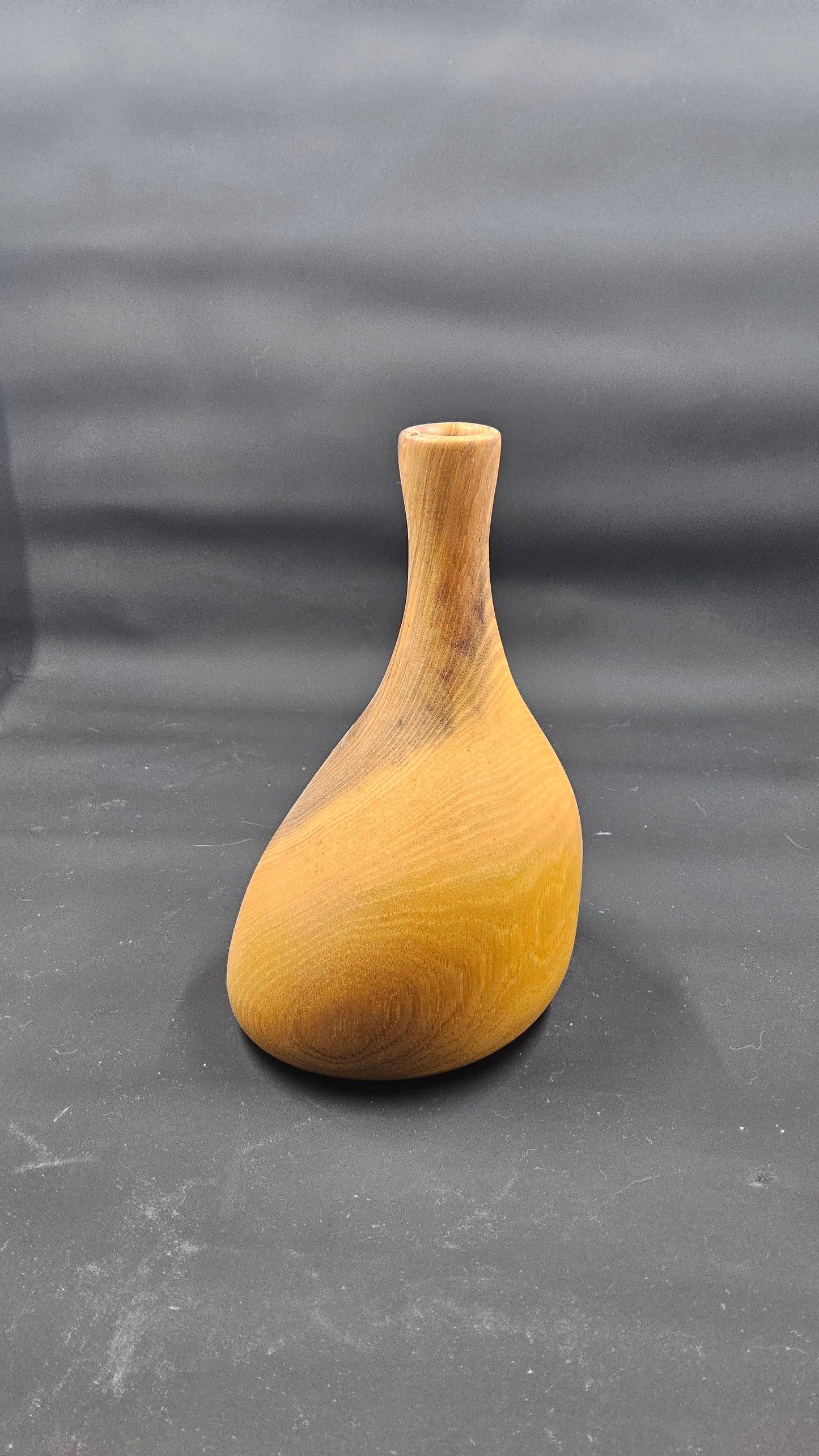 Eccentric Turned Dry Twig Vase