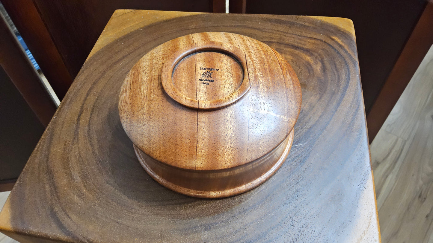 Mahogany Bowl