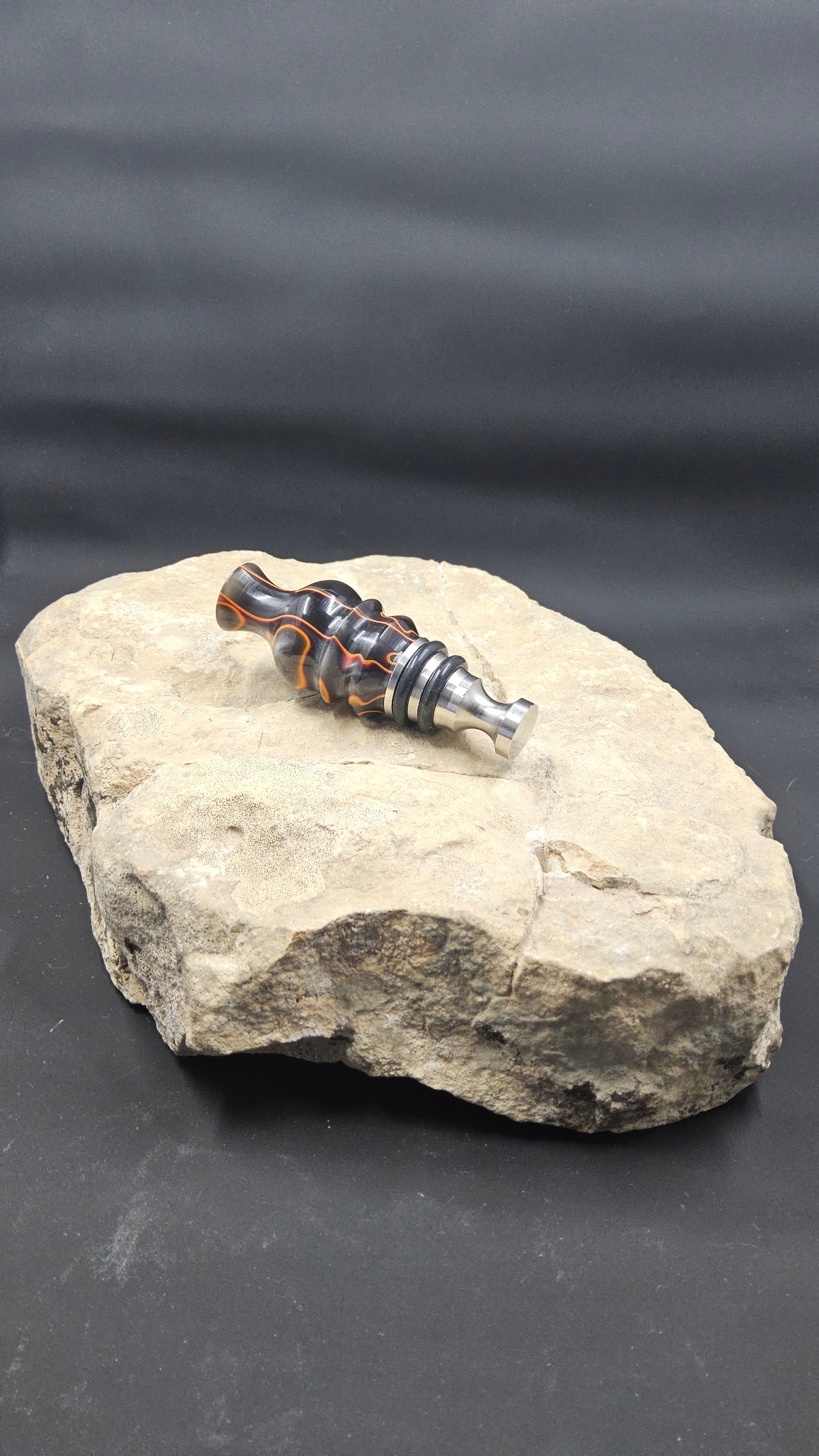 Hand Turned Resin Bottle Stopper