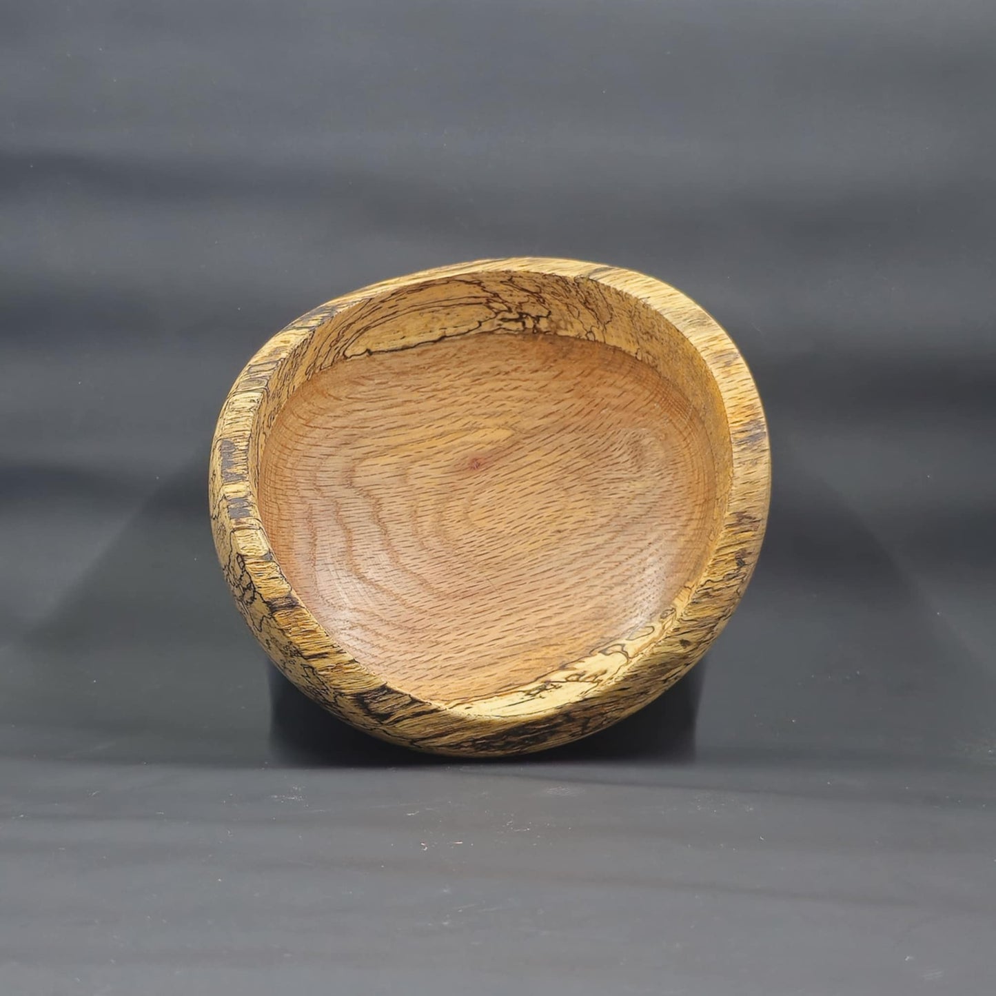 Spalted Oak Natural Edge Bowl
