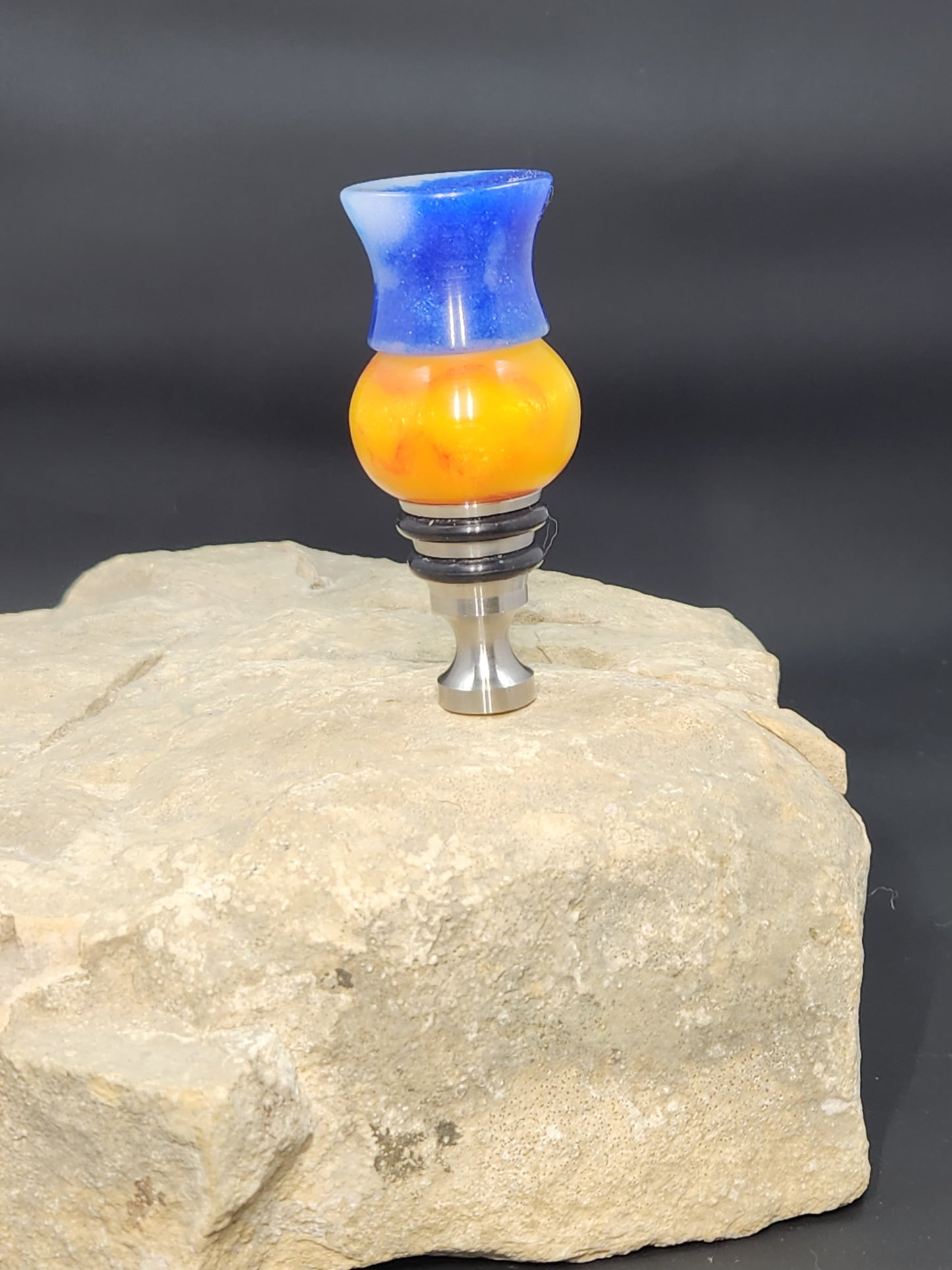 Hand Turned Resin Bottle Stopper