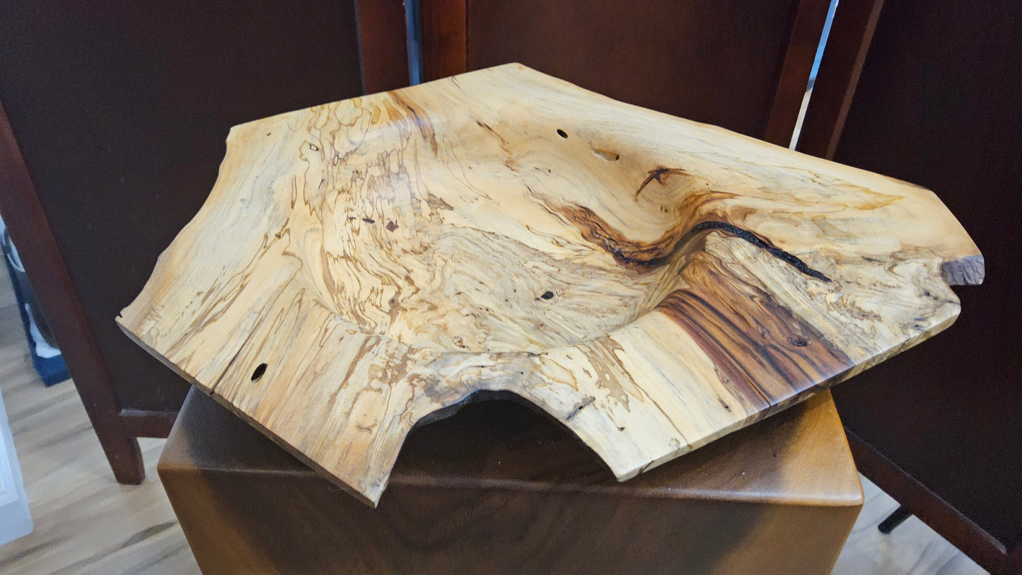 Sweetgum Wood Winged bowl