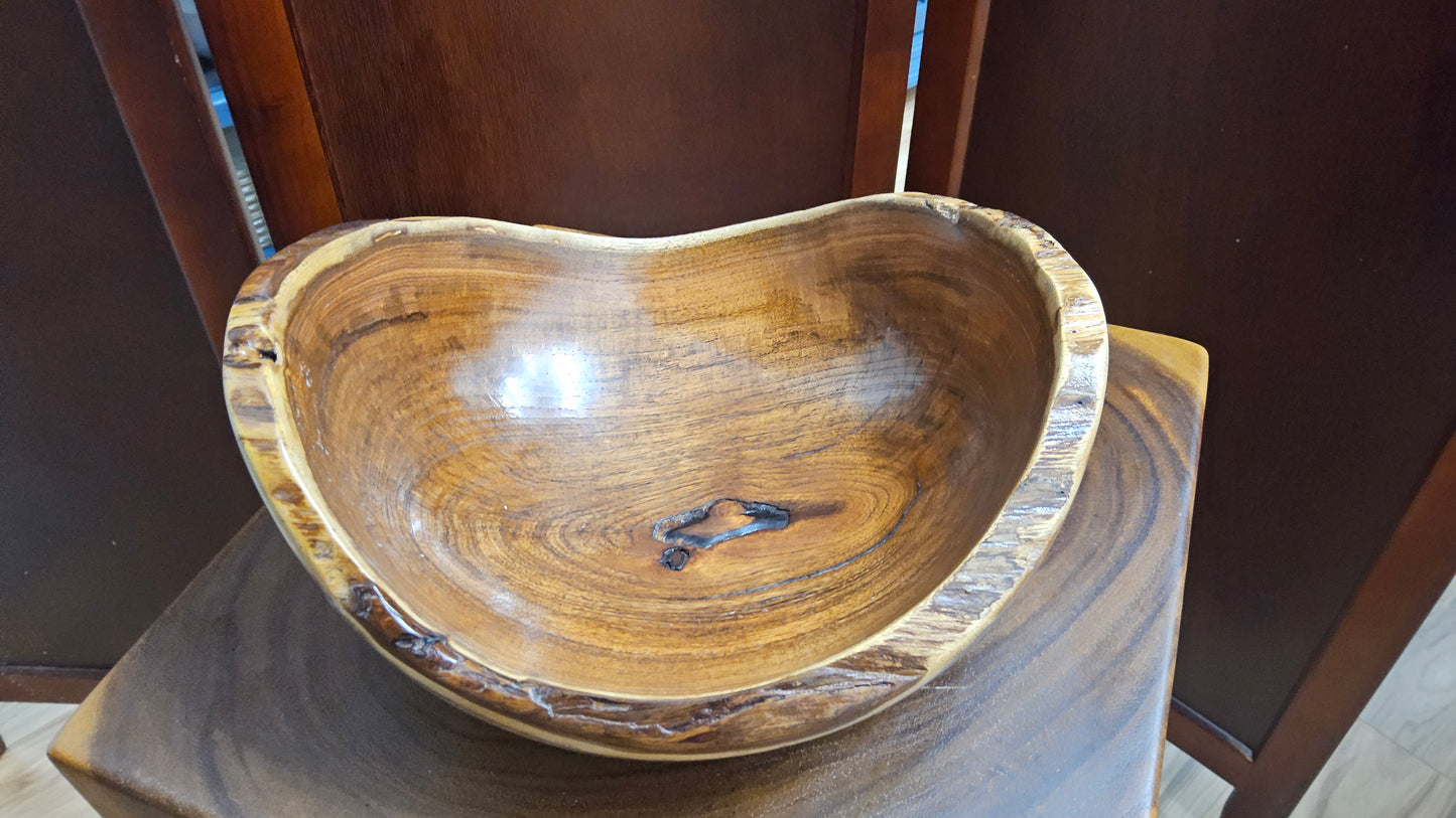 Live Oak Natural Edge Bowl