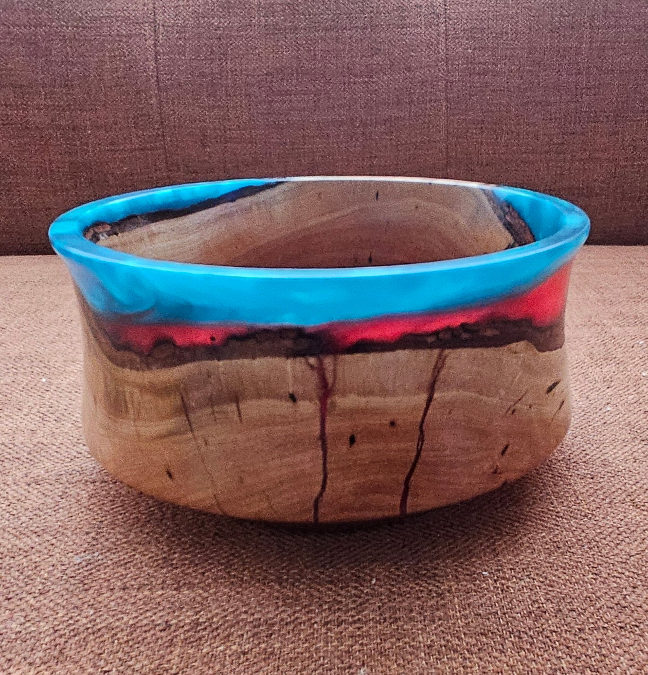 Cherry Crotch and Resin Bowl