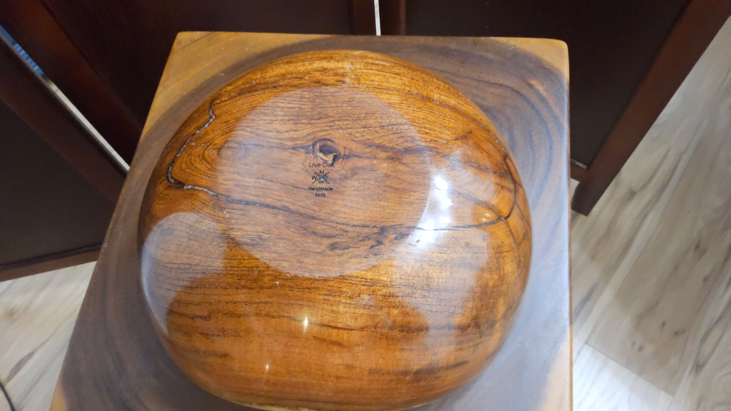 Live Oak Natural Edge Bowl